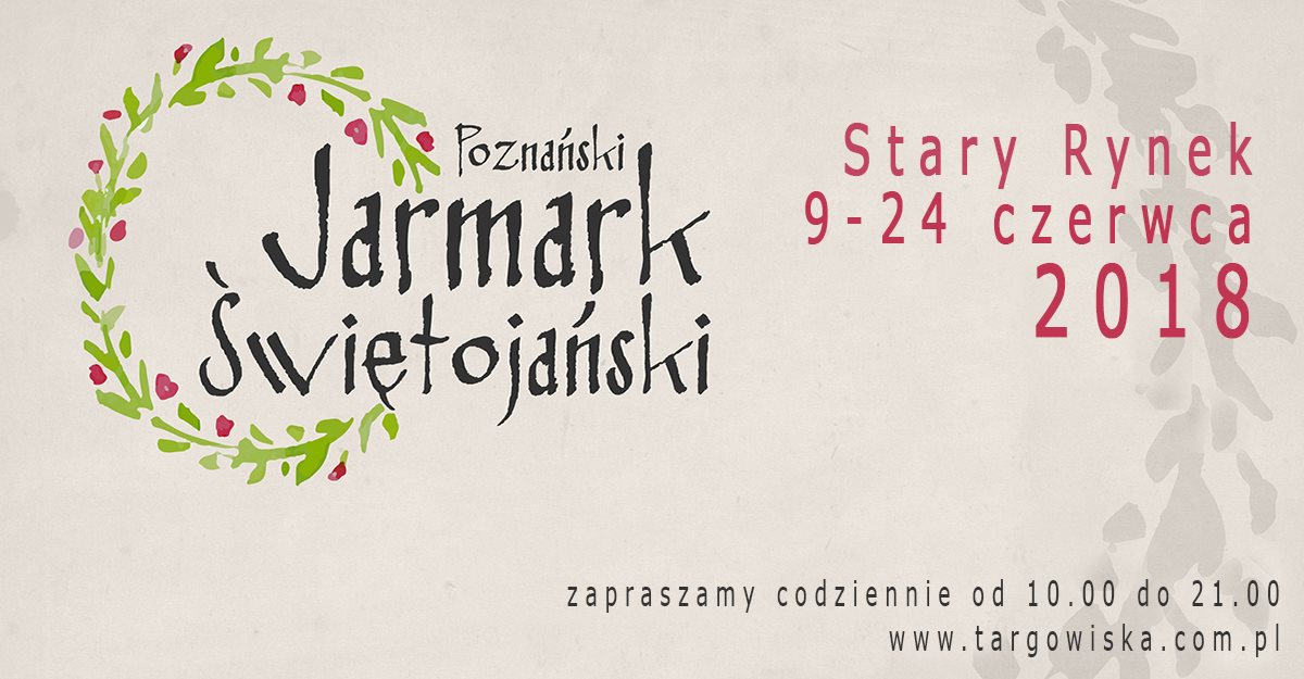 Jarmark Świętojański 2018 – program
