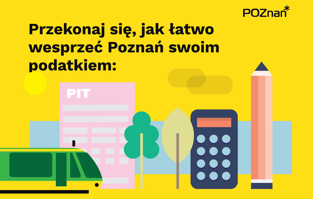 Wesprzyj Poznań swoim podatkiem!